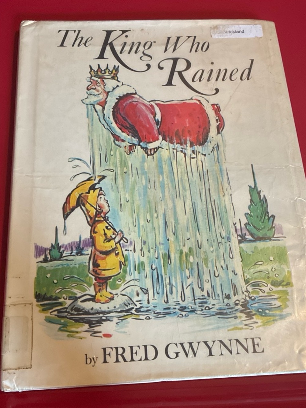 The King Who Rained by Fred Gwynne - Illustrated Children’s Book